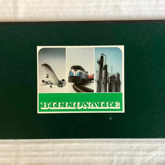 Vintage 1973 Billionaire Board Game Of Global Enterprise W/ Original Box - Picture 9 of 13